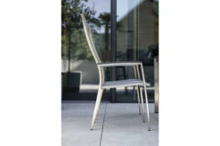 STERN Cardiff Esstischgarnitur, Silber/silbergrau, Edelstahl/Textilen/FSC-Teakholz/Alu, 162/220 X 90 Cm, 6 Stapelsessel, Butterfly-Auszug 15 STERN Cardiff Esstischgarnitur, Silber/silbergrau, Edelstahl/Textilen/FSC-Teakholz/Alu, 162/220 X 90 Cm, 6 Stapelsessel, Butterfly-Auszug -Dopple Geschaft 7 22474.jpg