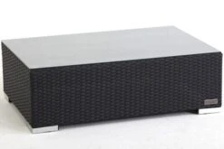 OUTFLEXX Kaffeetisch, Schwarz, Polyrattan, 95x65cm, Mit Glas-Tischplatte 16 OUTFLEXX Kaffeetisch, Schwarz, Polyrattan, 95x65cm, Mit Glas-Tischplatte -Dopple Geschaft 7 2392 9.jpg