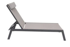 VILLANA 2er-Set Sonnenliegen, Anthrazit/grau, Alu/Textil, 198x66x32cm, Mit Beistelltisch 45x45cm -Dopple Geschaft 8 13885.jpg