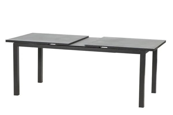 SIENA GARDEN Miros Esstisch, Anthrazit, Alu/Spraystone, 180/240x90 Cm 10 SIENA GARDEN Miros Esstisch, Anthrazit, Alu/Spraystone, 180/240x90 Cm – Bild 8