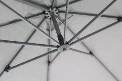 OUTFLEXX Ampelschirm, Anthrazit, Pulverbesch. Aluminium, 300x300 Cm, Inkl. Plattenständer, Twist-Funktion -Dopple Geschaft 8 16109.jpg