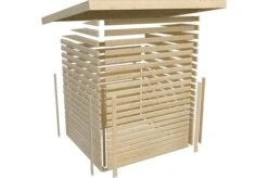 KARIBU Gartenhaus Northeim 6, Fichtenholz Ca. 40 Mm, Pultdach, 17 KARIBU Gartenhaus Northeim 6, Fichtenholz Ca. 40 Mm, Pultdach, -Dopple Geschaft 8 19422.jpg