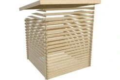 KARIBU Blockbohlenhaus Trittau 5, Fichtenholz Ca. 40 Mm, Pultdach -Dopple Geschaft 8 19433 4.jpg