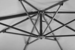 Schneider® SCHNEIDER Rhodos Twist Ampelschirm, Silbergrau, Quadratisch, 300 X 300 Cm -Dopple Geschaft 8 21287.jpg