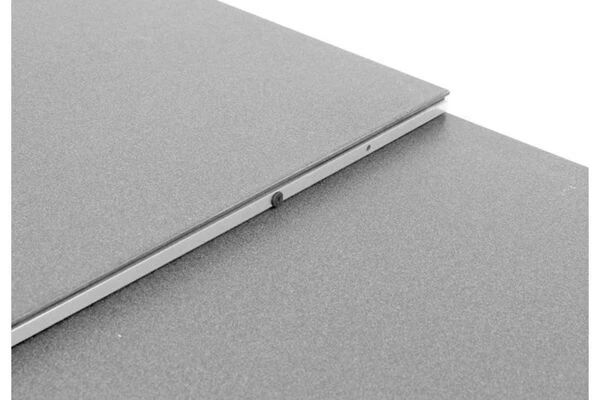 KETTLER Friends Esstischgarnitur, Silber/anthrazit, Alu/Textilene, Tisch 180/240 X 90 Cm, 6 Stapelsessel 10 KETTLER Friends Esstischgarnitur, Silber/anthrazit, Alu/Textilene, Tisch 180/240 X 90 Cm, 6 Stapelsessel – Bild 8