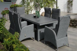 Ploß Vigo Dining Set, Stahlgrau-meliert / Schiefergrau, Polyrattan, Tisch 200 X 95 Cm, 6 Sessel -Dopple Geschaft 8 21587.jpg