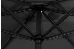 DOPPLER Basic Lift Neo Mittelstockschirm, Anthrazit, Alu/Polyester, Ø180 Cm, Mit Kurbel, Höhenverstellbar -Dopple Geschaft 8 22349.jpg