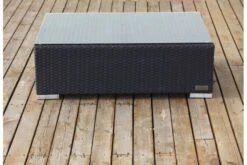 OUTFLEXX Kaffeetisch, Schwarz, Polyrattan, 95x65cm, Mit Glas-Tischplatte 17 OUTFLEXX Kaffeetisch, Schwarz, Polyrattan, 95x65cm, Mit Glas-Tischplatte -Dopple Geschaft 8 2392 9.jpg