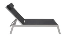 VILLANA 2er-Set Sonnenliegen, Silber/schwarz, Alu/Textil, 198x66x32cm, Mit Beistelltisch 45x45cm -Dopple Geschaft 9 13886.jpg