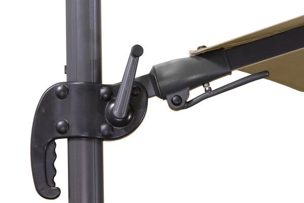 Schneider® SCHNEIDER Rhodos Eco Twist Ampelschirm, Taupe, Rund, Ø 300 Cm 11 Schneider® SCHNEIDER Rhodos Eco Twist Ampelschirm, Taupe, Rund, Ø 300 Cm – Bild 9