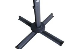 OUTFLEXX Ampelschirm, Anthrazit/creme, Pulverbesch. Aluminium, 400x300cm, Inkl. Plattenständer -Dopple Geschaft 9 18347.jpg