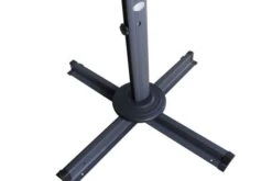 OUTFLEXX Ampelschirm, Anthrazit, Pulverbesch. Aluminium, 400x300cm, Inkl. Plattenständer -Dopple Geschaft 9 18348.jpg