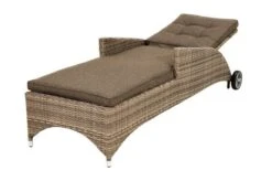Ploß Rabida Comfort Rollliege, Champagner-meliert, Polyrattan, 198x68x44cm, Verstellbar, Hohe Sitzhöhe -Dopple Geschaft 9 20165.jpg