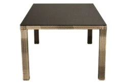 Ploß Rabida Comfort Dining Tisch, Champagner-meliert, Polyrattan, 180x110 Cm, Glasplatte In Steinoptik -Dopple Geschaft 9 20168.jpg