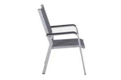 KETTLER Friends Esstischgarnitur, Silber/anthrazit, Alu/Textilene, Tisch 180/240 X 90 Cm, 6 Stapelsessel 21 KETTLER Friends Esstischgarnitur, Silber/anthrazit, Alu/Textilene, Tisch 180/240 X 90 Cm, 6 Stapelsessel -Dopple Geschaft 9 21552.jpg